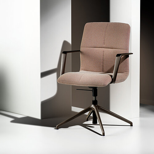 decide office chair, cut-out, three-quarter view