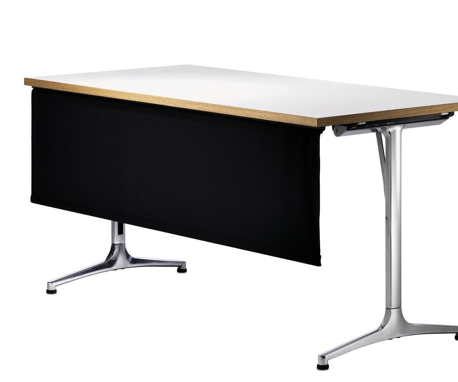 mAx table, cut-out, rectangular table with modesty panel