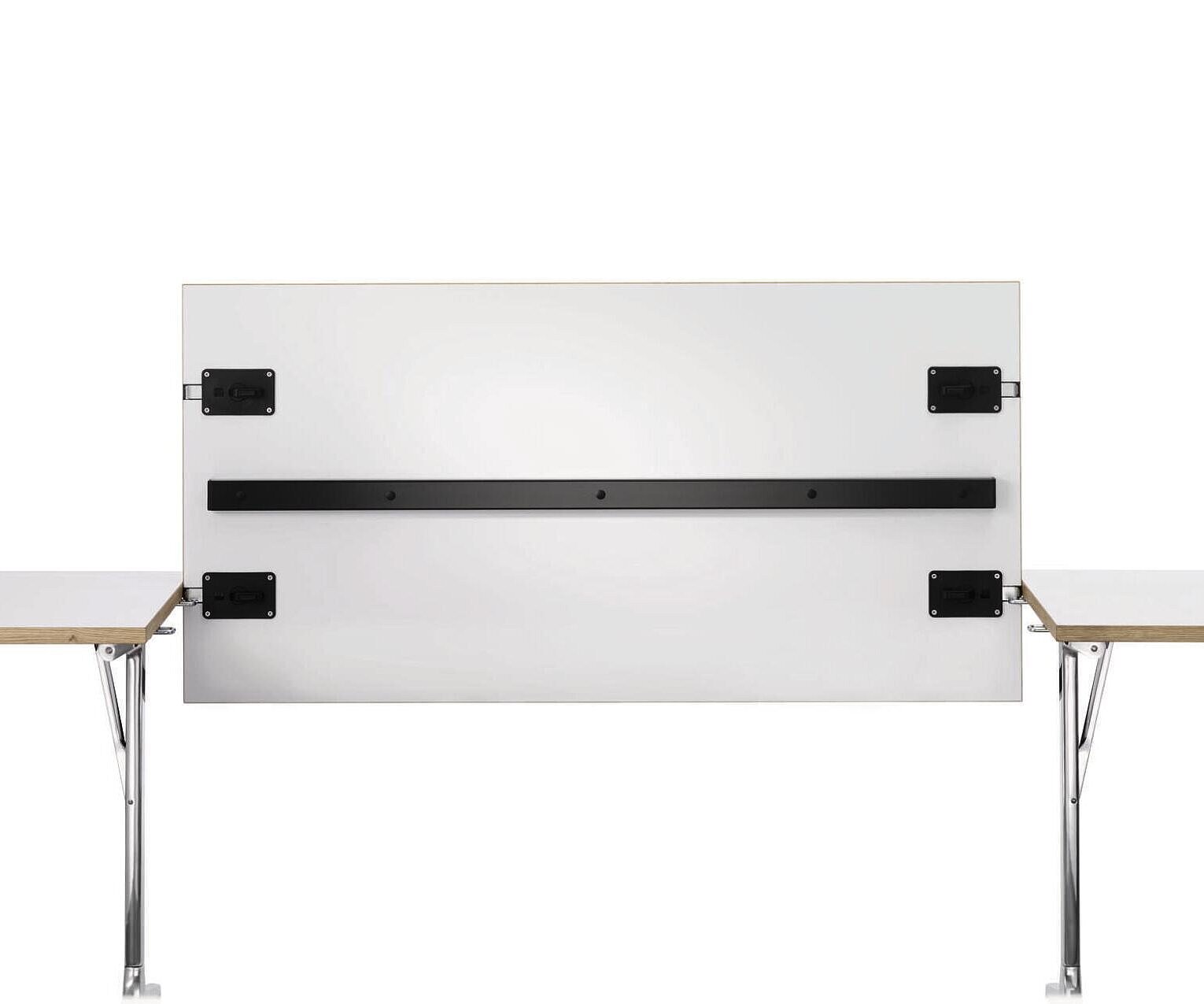 mAx table, cut-out, tabletop connector and locking detail