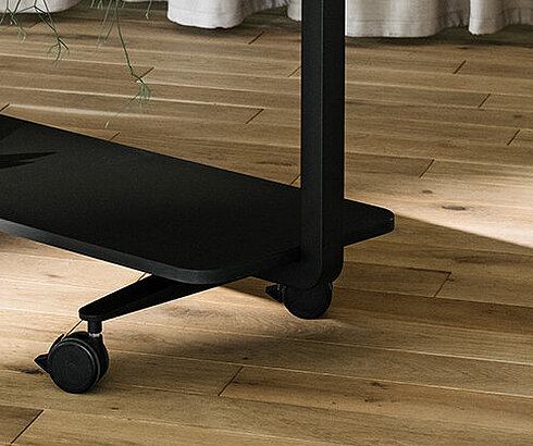 Confair Next shelving unit in office environment, mobile storage solution