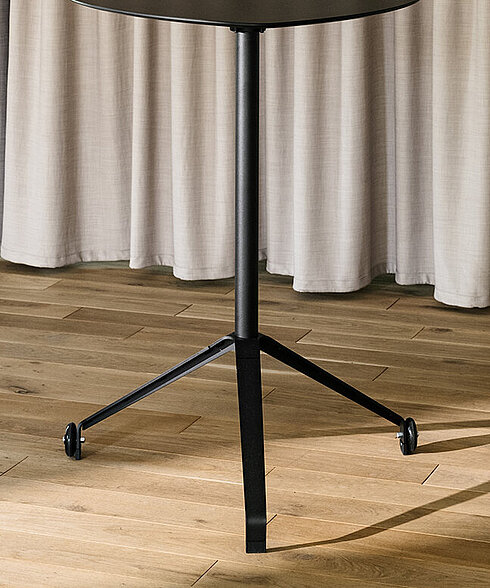 Confair Next standing side table, cut-out, front view